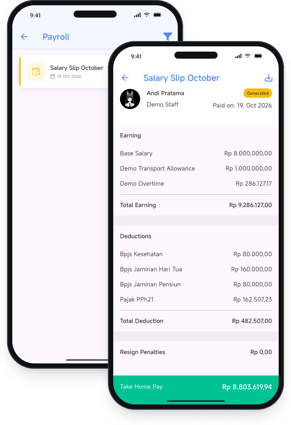 Hitung & Bayar Payroll